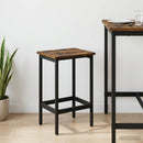 Barbænk Røget eg 40 x 32 x 74 cm Konstrueret træ