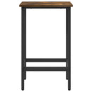 Barbænk Røget eg 40 x 32 x 74 cm Konstrueret træ