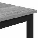 Barbænk 2 stk. Grå Sonoma 40 x 32 x 74 cm Konstrueret træ