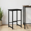 Barbænk Sort eg 40 x 32 x 64 cm Konstrueret træ