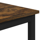 Barbænk Røget eg 40 x 32 x 64 cm Konstrueret træ