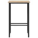 Barbænk Sonoma-eg 40 x 32 x 74 cm Konstrueret træ