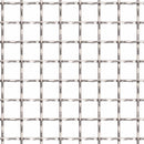 Netskærm 20 x 200 cm 3 Mesh Rustfrit stål 201 Sølv