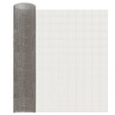 Netskærm 60 x 500 cm 3 Mesh Rustfrit stål 201 Sølv