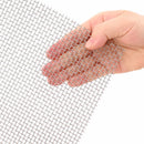 Netskærm 60 x 200 cm 6 Mesh Rustfrit stål 201 Sølv