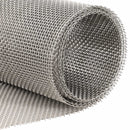 Netskærm 100 x 500 cm 8 Mesh Rustfrit stål 201 Sølv