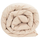 Sommer dyne Beige 140 x 220 cm 100% Naturlig Kapok