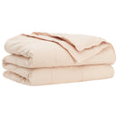 Dyne 220 x 260 cm Hele sæsoner Kapok Fiber Beige