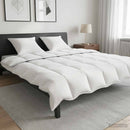 Sommer dyne 240 x 220 cm Sommer 150 gsm Bambusfiber Hvid