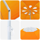 Havesol 160 cm 170T polyester Orange