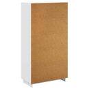 Highboard Hvid 79 x 41 x 151 cm Konstrueret træ