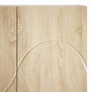 Highboard Sonoma-eg 79x41x151 cm Konstrueret træ