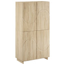 Highboard Sonoma-eg 79x41x151 cm Konstrueret træ