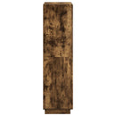 Highboard Røget eg 79 x 41 x 151 cm Konstrueret træ