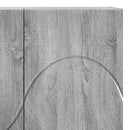 Highboard Grå Sonoma 79 x 41 x 151 cm Konstrueret træ