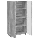 Highboard Grå Sonoma 79 x 41 x 151 cm Konstrueret træ