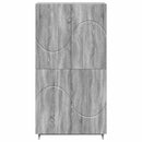 Highboard Grå Sonoma 79 x 41 x 151 cm Konstrueret træ