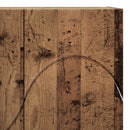 Highboard Egetræ 79 x 41 x 151 cm Konstrueret træ