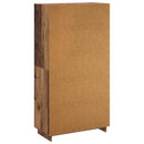 Highboard Egetræ 79 x 41 x 151 cm Konstrueret træ