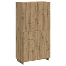 Highboard Artisan-eg 79 x 41 x 151 cm Konstrueret træ