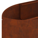 Hævet Havebed Cortenstål 140 x 40 x 40 cm Stål