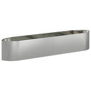 Hævet Havebed Galvaniseret stål 220 x 40 x 40 cm Stål