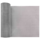 Netskærm 20 x 500 cm 60 Mesh Rustfrit stål 201 Sølv