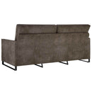 3-personers sofa Mørkegrå 190 x 81 x 82 cm Faux suedestof