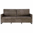 3-personers sofa Mørkegrå 190 x 81 x 82 cm Faux suedestof