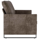 3-personers sofa Mørkegrå 190 x 81 x 82 cm Faux suedestof