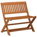 Børnebænk Brun 61 x 38 x 57 cm Massiv Eucalyptus Træ