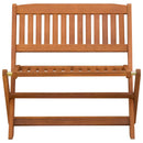 Børnebænk Brun 61 x 38 x 57 cm Massiv Eucalyptus Træ
