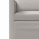 Sofa Sæt 2 pcs Skygrå Stof