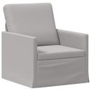 Sofa Sæt 2 pcs Skygrå Stof