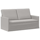 Sofa Sæt 2 pcs Skygrå Stof