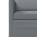 Sofa Sæt 2 pcs Lysegrå Stof