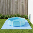 Poolbundmåtte 50 pcs Blå 18 m² EVA skum