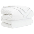 Duvet Sæt til Hele Året 2 stk. 155 x 200 cm Hele sæsoner Hvid