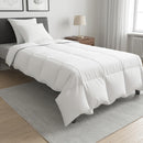 Dyneasæt 140 x 220 cm Nej 250gsm til dyne, 130gsm til pude Hvid