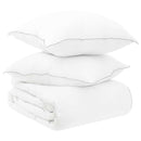 Duvet og Pude Sæt 3 stk. 200 x 200 cm Vinter 1200 g/stk Hvid