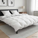 Dynebetræk Sæt 3 stk. 200 x 220 cm Hele sæsoner Bambus Hvid
