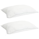 Dynebetræk Sæt 3 stk. 240 x 220 cm Hele sæsoner Bambus Hvid