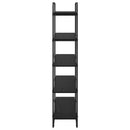 Bogreol 5 niveauer 100 x 35 x 175,5 cm Konstrueret træ Sort eg