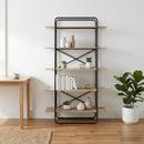 Bogreol 5 niveauer 100 x 35 x 175,5 cm PB Sonoma-eg