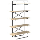 Bogreol 5 niveauer 100 x 35 x 175,5 cm PB Sonoma-eg