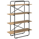 Bogreol 4 niveauer 100 x 35 x 140 cm PB Artisan-eg