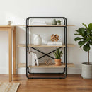 Bogreol 3 niveauer 100 x 35 x 105 cm PB Sonoma-eg