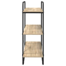 Bogreol 3 niveauer 100 x 35 x 105 cm PB Sonoma-eg