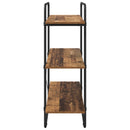 Bogreol 3 niveauer 100 x 35 x 105 cm PB Egetræ
