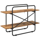 Bogreol 2 niveauer 100 x 35 x 70 cm PB Egetræ